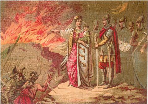 Княгиня Ольга та війна з древлянами