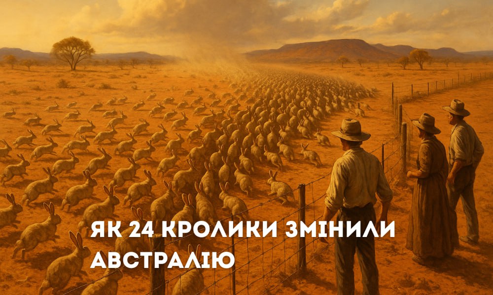 Як 24 кролики змінили Австралію