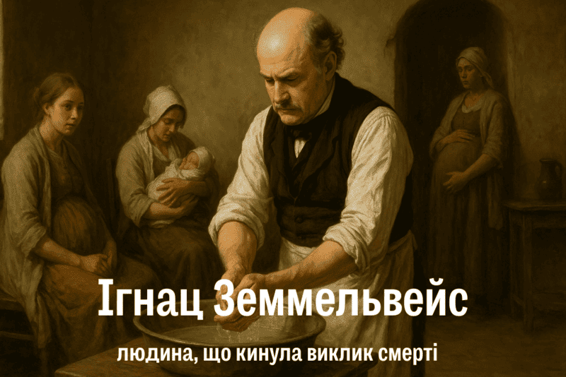 Ігнац Земмельвейс - засновни асептики та батько гігієни рук