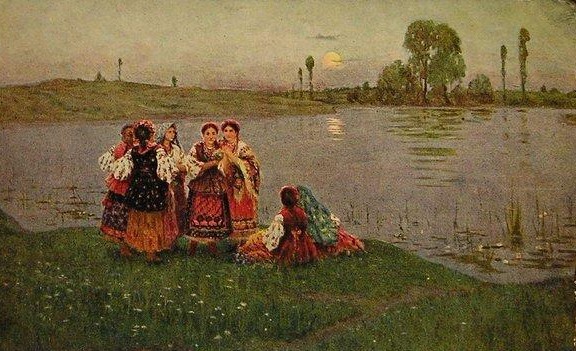 Картина українського живописця і графіка Івана Дряпаченка «Сутінки», 1914 рік