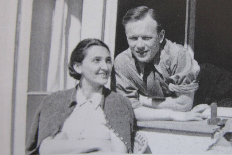 Лазовський з дружиною