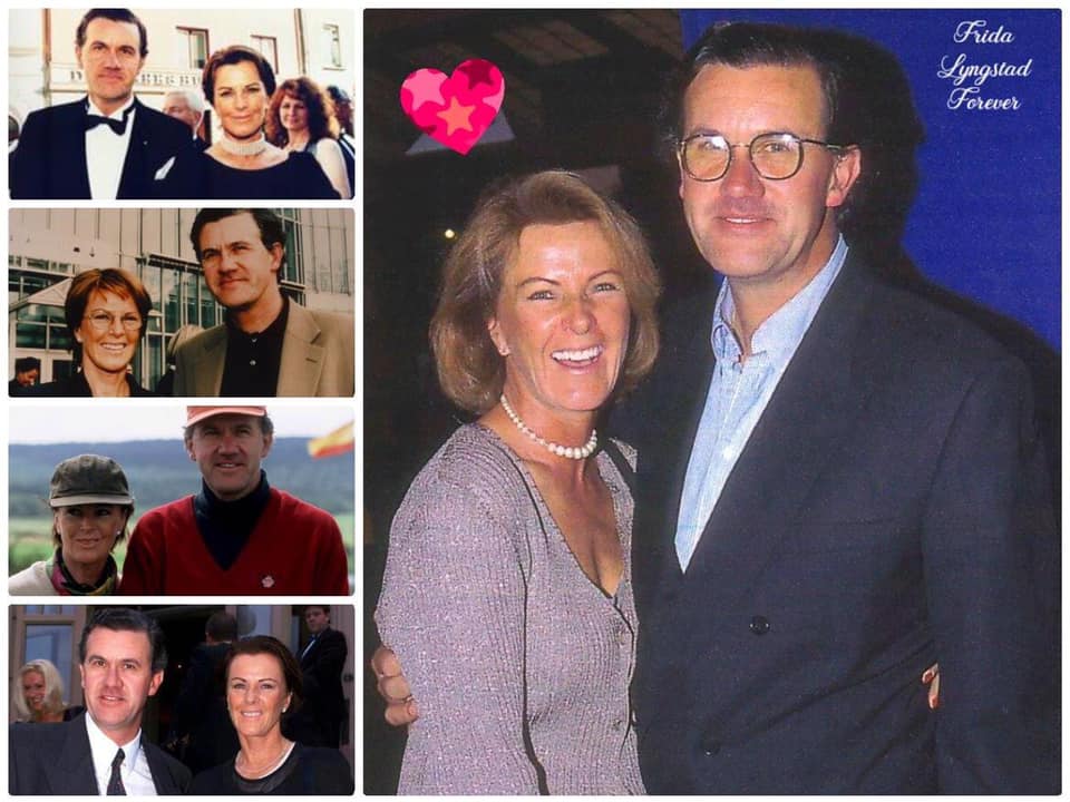 Анні-Фрід Лінгстад з чоловіком