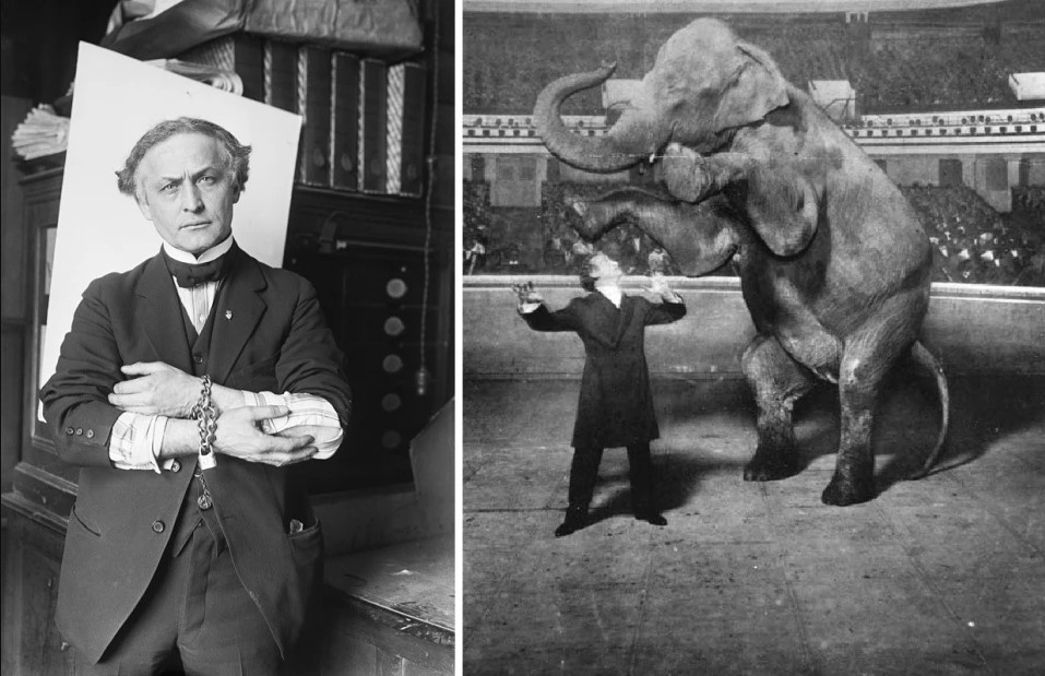 Гаррі Гудіні та фокус зі слоном