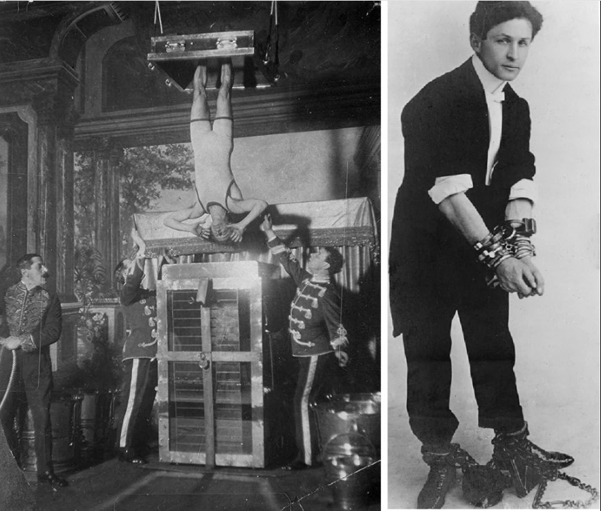 Гаррі Гудіні у дії